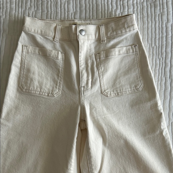 NWOT Madewell The Emmett Wide-Leg Full Length Jean: Patch Pocket Edition - Picture 1 of 4